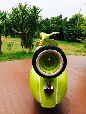 ขาย vespa 64 อินเดีย no book สีเขียวอ่อนสวยๆ เครื่องผ่าใหม่ สีใหม่ อุปกรณ์ใหม่ เอกสาร อินวอย ราคา 48500 บาท .รับแลกรับเทรินทุกรุ่นครับ...