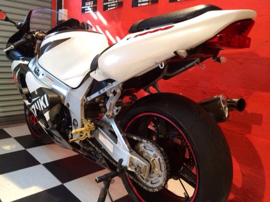 T&amp;T BIKE RAMA2 ขายในราคาเพียง 119000฿ SUZUKI GSXR1000 K2 ปี2002 หัวฉีด สวยใส ท่อ YOSHIMURAฟูล เกียรโยง รถวิ่งมา46000โล  ปั้ม บน BRAMBO โลโก้แดง กันสบัด KYB เดิมๆ