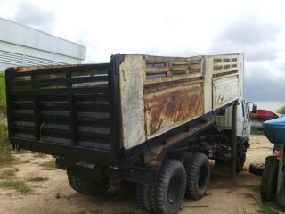 ขายดาวน์ Mitsubishi Turbo FN527M-TF2xxx เครื่อง 6D16-TF2xxx กระบะดั้มสามมิตรลอนเฉียงจดปี 38