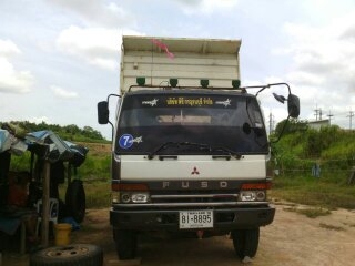 ขายดาวน์ Mitsubishi Turbo FN527M-TF2xxx เครื่อง 6D16-TF2xxx กระบะดั้มสามมิตรลอนเฉียงจดปี 38