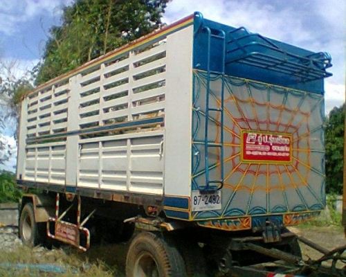 ขายลูกพ่วง 2 เพลาดั้ม ยาว 6.40 ม.