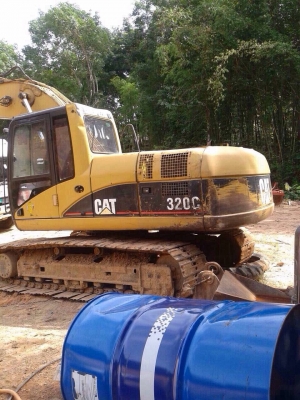ขายรถแบคโฮ 320C แอร์ไฟฟ้า เอกสารพร้อม สนใจโทร 081-9701072
