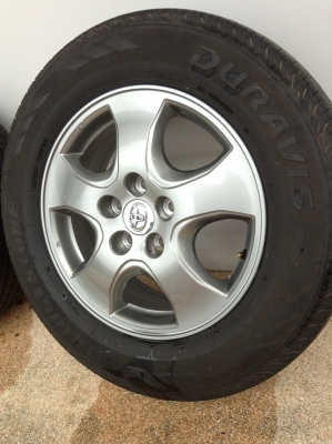 ล้อ แม็ก Vigo พร้อมยาง บริดสโตน ปี 13