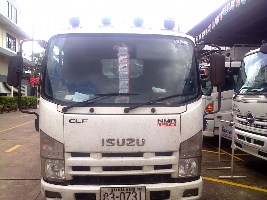 หกล้อ อีซูซุ NMR130แรงปี52 ประกันชั้น1 ทะเบียนพร้อมโอน