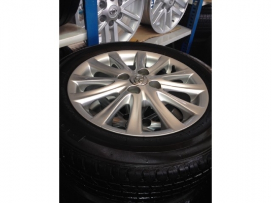 ล้อ แม็ก toyota vios โตโยต้า วีออส 12 ก้าน พร้อมยางปี 11