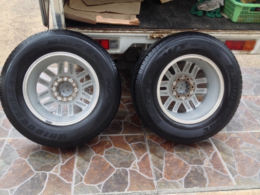 ล้อแม็ก Vigo Champ, Fortuner วีโก้แชมป์ ฟอจูนเนอร์ พร้อมยาง 265-65-17