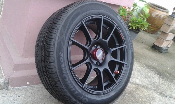 ขายล้อแม็ก lenso pdf 15"x7" et38 4 รู 100 สีดำด้าน ล้อสภาพใหม่ทุกวงครับ ยาง hankook ขายล้อแม็ก lenso pdf 15"x7" et38 4 รู 100 สีดำด้าน ล้อสภาพใหม่ทุกวงครับ ยาง hankook
