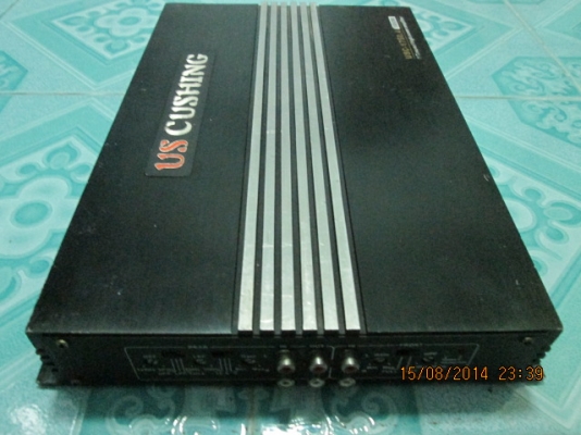 แอมป์ 4 ch UScushing มือสองสภาพดี เสียงแจ่มๆแรงๆ ขาย 1550 บาท