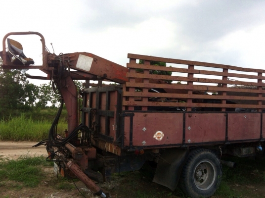 ขายรถบรรทุก 6 ล้อใหญ่ ติดเครน