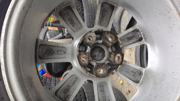 ล้อ 350z 5/114  17"กว้าง8  USA