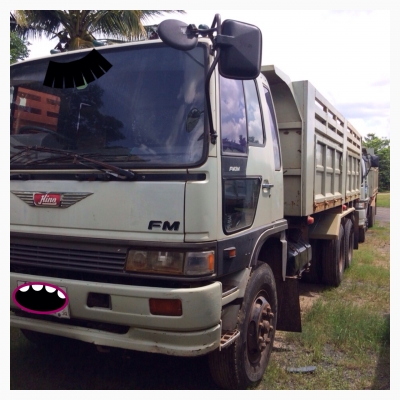 ขายด่วนรถสิบล้อสองเพลาดั้มพ์   พ่วงแม่-ลูก   HINO  FM  3M  240 รถสภาพดี  พร้อมใช้งาน  เอกสารพร้อม