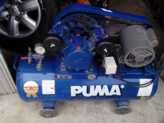 ขายปั๊มลมมือสอง 64 ลิตร ราคา 7,500 บาท 0835662999