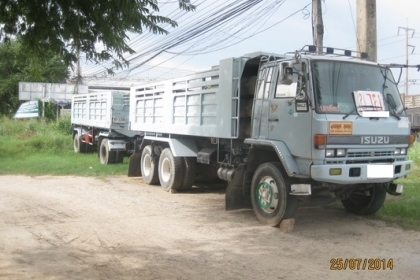 ขายหัวขาว 240 แก๊ส 6 ถัง พ่วงแม่ลูกดั้ม สภาพพร้อมใช้ครับ โทร 088-4501277