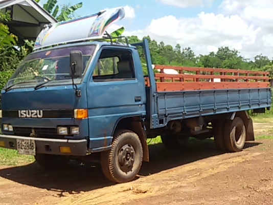 (ร้านรุ่งโรจน์ 082-1057078)ขาย 6 ล้อ ISUZU NPR เครื่อง4BD1ฝาดำ((พ.พาวเวอร์ กระบะยาว 5 เมตร)เครื่องแห้ง แรงดี แซสซีสวยๆ ไม่ผุไม่ดาม พร้อมโอน พร้อมใช้