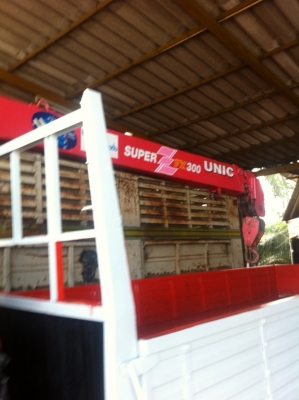 รถบรรทุก 6 ล้อ ติดเครน ยี่ห้อ HINO FC 150 แรงม้า