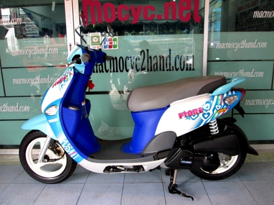 fiore สีขาวฟ้า (( รถใหม่มือหนึ่ง )) ยังไม่จดทะเบียน รถป้ายแดงราคามือสอง ของแถม 4 รายการ 30900