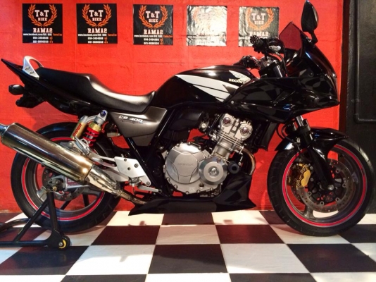 T&T BIKE RAMA2 ลดราคาครับ119000เท่านั้น HONDA CB400 V-TEC4 ปี2009 บอดิออ แท้ อินวอย สรรพสามิตแท้ๆคับ กุญแจชิพ3ดอก วิ่ง30000โลแท้ๆ สภาพนางฟ้าคับ ลดไป20000฿จาก139000฿ T&T BIKE RAMA2 ลดราคาครับ119000เท่านั้น HONDA CB400 V-TEC4 ปี2009 บอดิออ แท้ อินวอย สรรพสามิตแท้ๆคับ กุญแจชิพ3ดอก วิ่ง30000โลแท้ๆ สภาพนางฟ้าคับ ลดไป20000฿จาก139000฿