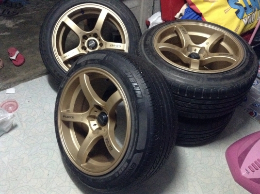 แม็ก โปรไดร์ ขอบ 17 หน้า 8.5 หลัง 9.5 พร้อมยางปี 12ครบชุด 4 วง แม็ก โปรไดร์ ขอบ 17 หน้า 8.5 หลัง 9.5 พร้อมยางปี 12ครบชุด 4 วง