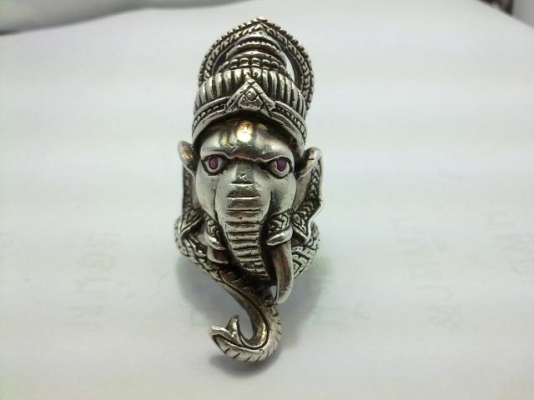 แหวนเงินพระพิฑเนศ