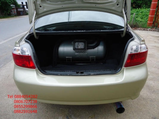 ขาย Toyota Soluna Vios ปี 47 สีบรอนทอง+ติดแก็ส lpg ราคา 185,000 บาท