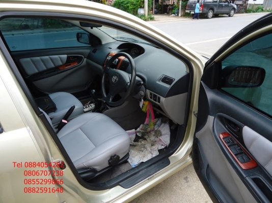 ขาย Toyota Soluna Vios ปี 47 สีบรอนทอง+ติดแก็ส lpg ราคา 185,000 บาท