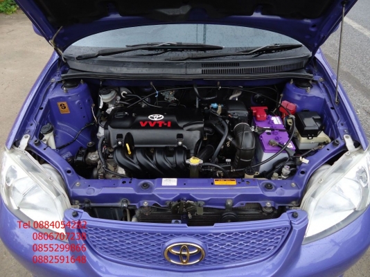 ขาย Toyota Vios ปี 2003 สีม่วงสวยๆ ราคา 185,000 บาท