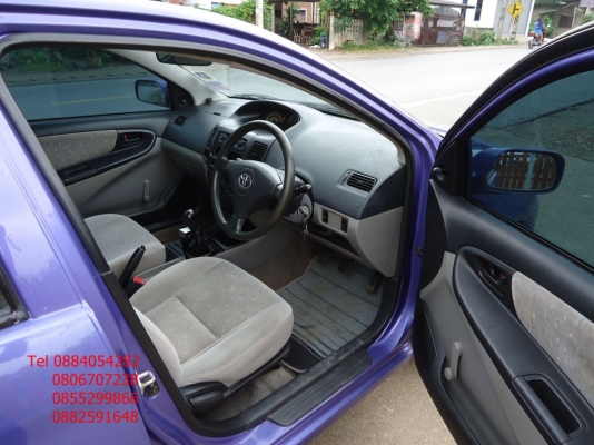 ขาย Toyota Vios ปี 2003 สีม่วงสวยๆ ราคา 185,000 บาท