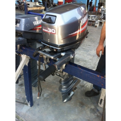 ขายเครื่องยนต์เรือมือสองญี่ปุ่น Yamaha 25แรงม้า 2จังหวะ นำเข้าเองจากญี่ปุ่น
