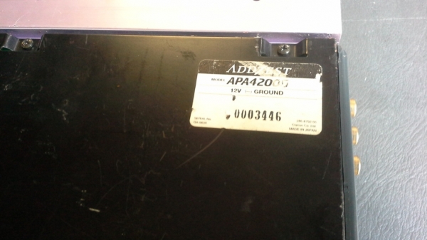 ADDZEST Power Amp APA4200 4ch ADDZEST Power Amp APA4200 4ch