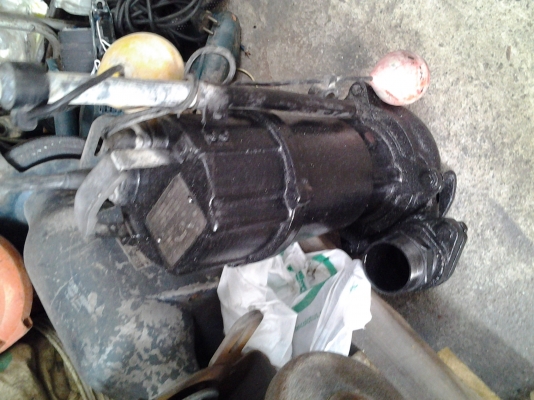 ขาย !! ไดโว่สูบน้ำ ขนาด1hp.380v.ยี่ห้อebara พร้อมใช้งาน (ดูดเลน-ดูดโคลนได้)