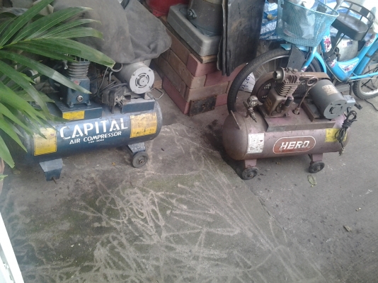 ขาย !! ปั้มลม1/4แรงพร้อมใช้งาน