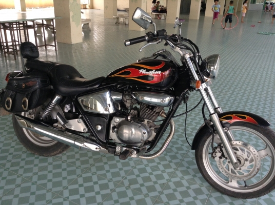 รถ HONDA แพนท่อม 200 CC สตาร์ทมือ มีเล่มทะเบียนชุดโอน