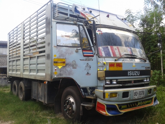 10ล้อ 2เพลารั้ว แม่ลูก2คาน ISUZU 240แรงม้า สภาพดี พร้อมใช้งาน คัทซีสวย เครื่องดี ราคาคุยได้ โทร.087-2976734