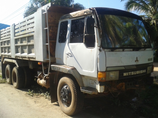 10ล้อดั้มพ์ 2เพลา MITSUBISHIเทอร์โบว์ 220แรงม้า รถเครื่องดี คัทซีสวย สภาพเดิมๆ เอกสารพร้อม โทร.087-2976734