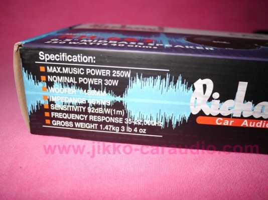 ลำโพงเสียงกลาง Richart 6.5" ของใหม่ พิเศษ 990 จากปกติ 1,800 by JIKKO