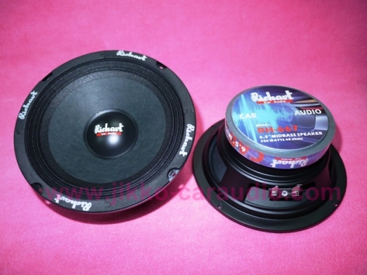 ลำโพงเสียงกลาง Richart 6.5" ของใหม่ พิเศษ 990 จากปกติ 1,800 by JIKKO