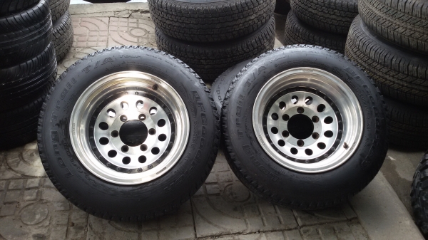 ขายล้อหยดน้ำขอบ15 6รูพร้อมยางชุดละ10500
