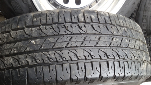 ขายล้อหยดน้ำขอบ15 6รูพร้อมยางชุดละ10500