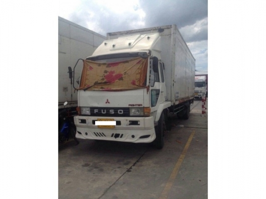 ขายหกล้อ mitsu ตู้แห้ง 7.2 m มีลิ๊ฟท้าย พร้อมใช้ โทร 088-4501277