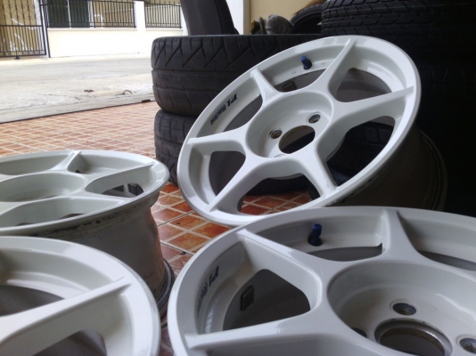 P1แท้ japan15"4.100 et38x7"(ขาย19,500.บ)สภาพสวยๆ ไล้รอยเบียด**ไล้รอยคู้ดหน้าแม็ก !