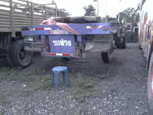 ขายถูกๆๆครับ ลูกพ่วง 2 คาน  ถอดเต้าปูนออกเหลือแต่โครง ครับ ล้อครบ 8 ล้อเอกสารพร้อมครับ