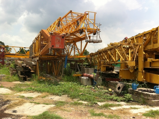 ซื้อขายทาวเวอร์เครน ยี่ห้อ Potain สภาพดีพร้อมใช้งาน