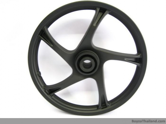 ขายแม็กMio115/Mio125/Fino/Click-i110-i125/Scoopyi ของใหม่สีดำ 5 ก้านเดิมขอบ 14" งานนอก