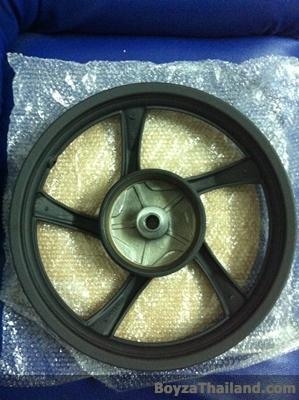 ขายแม็กMio115/Mio125/Fino/Click-i110-i125/Scoopyi ของใหม่สีดำ 5 ก้านเดิมขอบ 14" งานนอก ขายแม็กMio115/Mio125/Fino/Click-i110-i125/Scoopyi ของใหม่สีดำ 5 ก้านเดิมขอบ 14" งานนอก