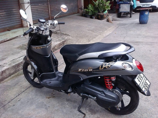 Fino ปี 55 เกย์แยก ล้อแม็คแท้  สีดำ เทา รถบ้าน เครื่องเดิม แน่นๆ