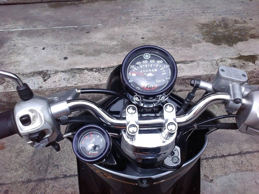 Fino ปี 55 เกย์แยก ล้อแม็คแท้  สีดำ เทา รถบ้าน เครื่องเดิม แน่นๆ