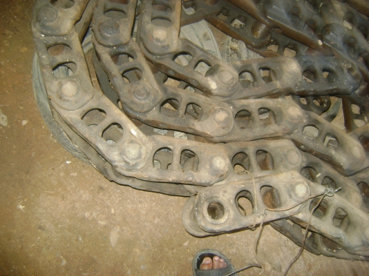 ขายโซ่EX 200มือสอง46ข้อสภาพเหมือนของใหม่ราคา29000