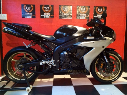 T&amp;T BIKE RAMA2ขายราคาเพียง198000฿ YAMAHA R1 ปี04 อินวอย สพม.ครบ รถสวยคับ วิ่งมา30000โล 0ตรง พร้อมท่อสูตร