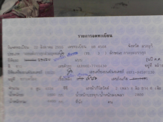 ขายรถหกล้อดั้ม ขนาด 3 คิว