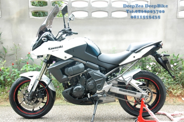 ขาย Kawasaki Versys 650 ABS ปี 2011 ทะเบียน Book service  เอกสารพร้อมโอน